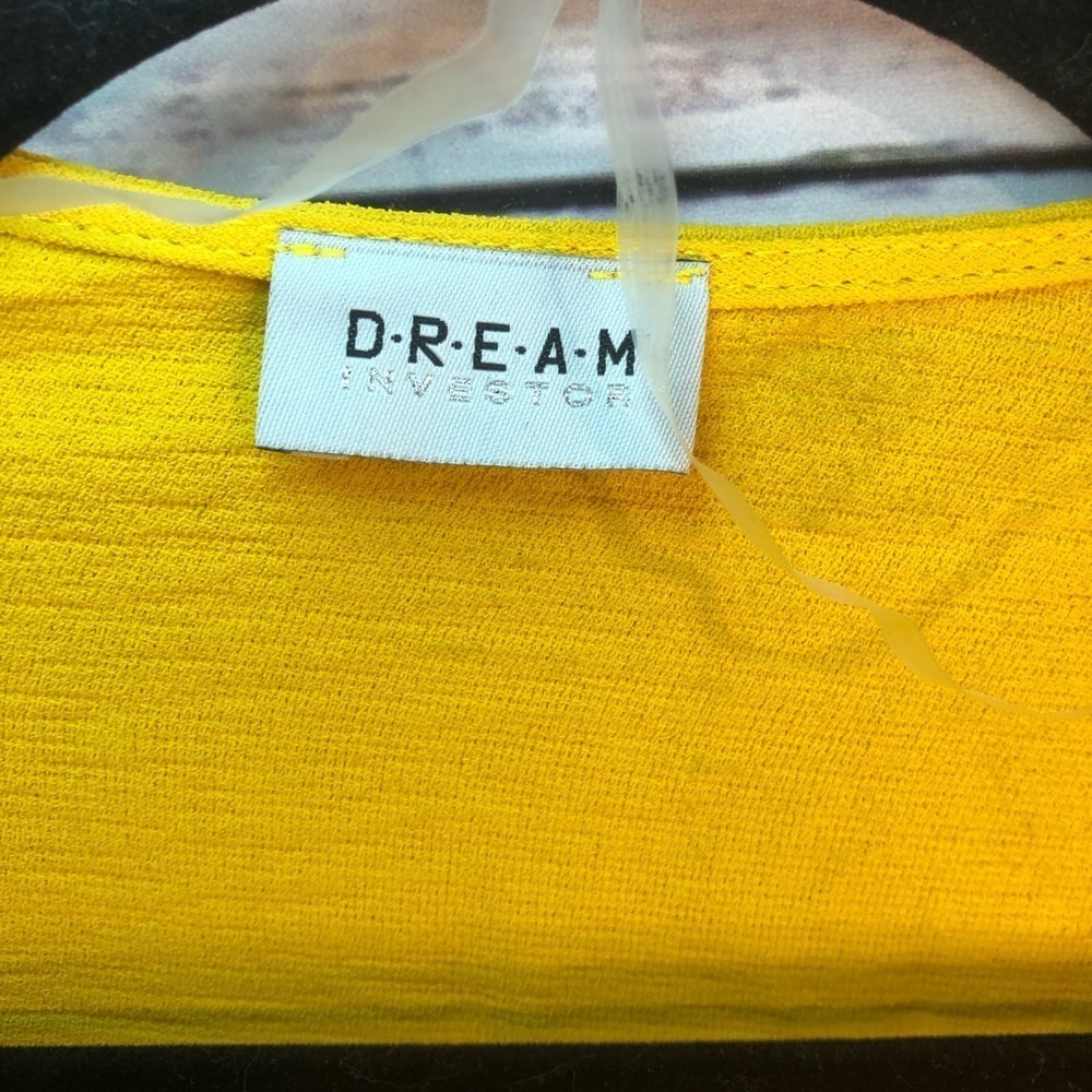 DREAM Yellow Blouse - Picture 14 of 14
